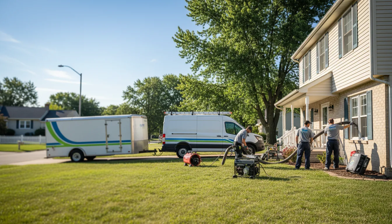 Flooded Basement Restoration And Cleanup With Repair in Preston, MO near me